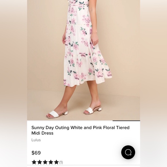 Lulu’s Floral Sundress Size XS - Picture 5 of 5